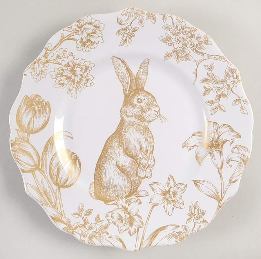 Bunny Hill Salad Plate by Port Townsand-1