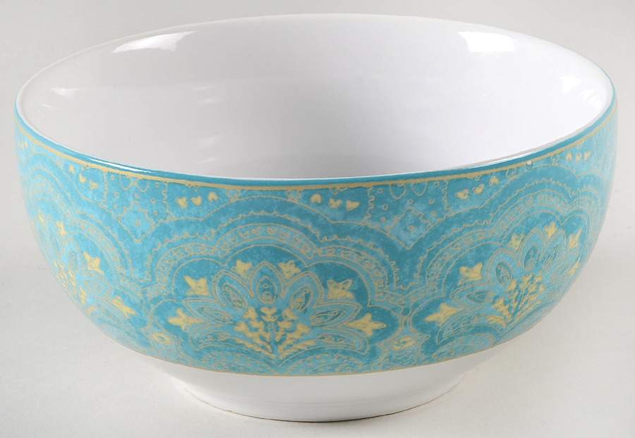 Augustina Opulent Teal Coupe Cereal Bowl by Port Townsand-1