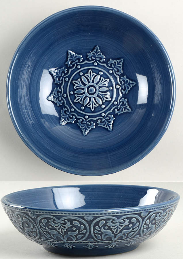 Chateau Clair Indigo Individual Dinner Bowl by Pier 1-1