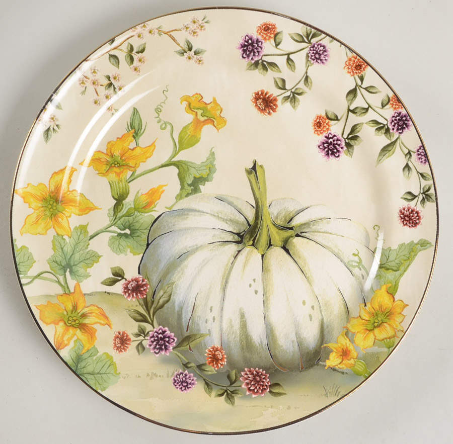 Botanical Harvest Dinner Plate by Pottery Barn China-1
