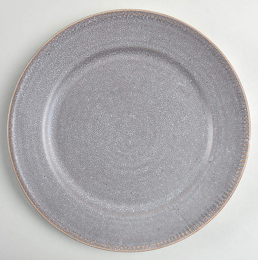 Easton Charcoal Gray Dinner Plate by Pier 1-1