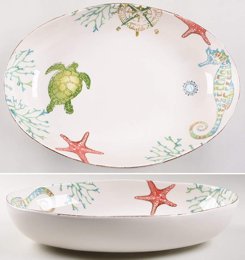 PPC6 13" Oval Serving Bowl by Papart Ceramics-1