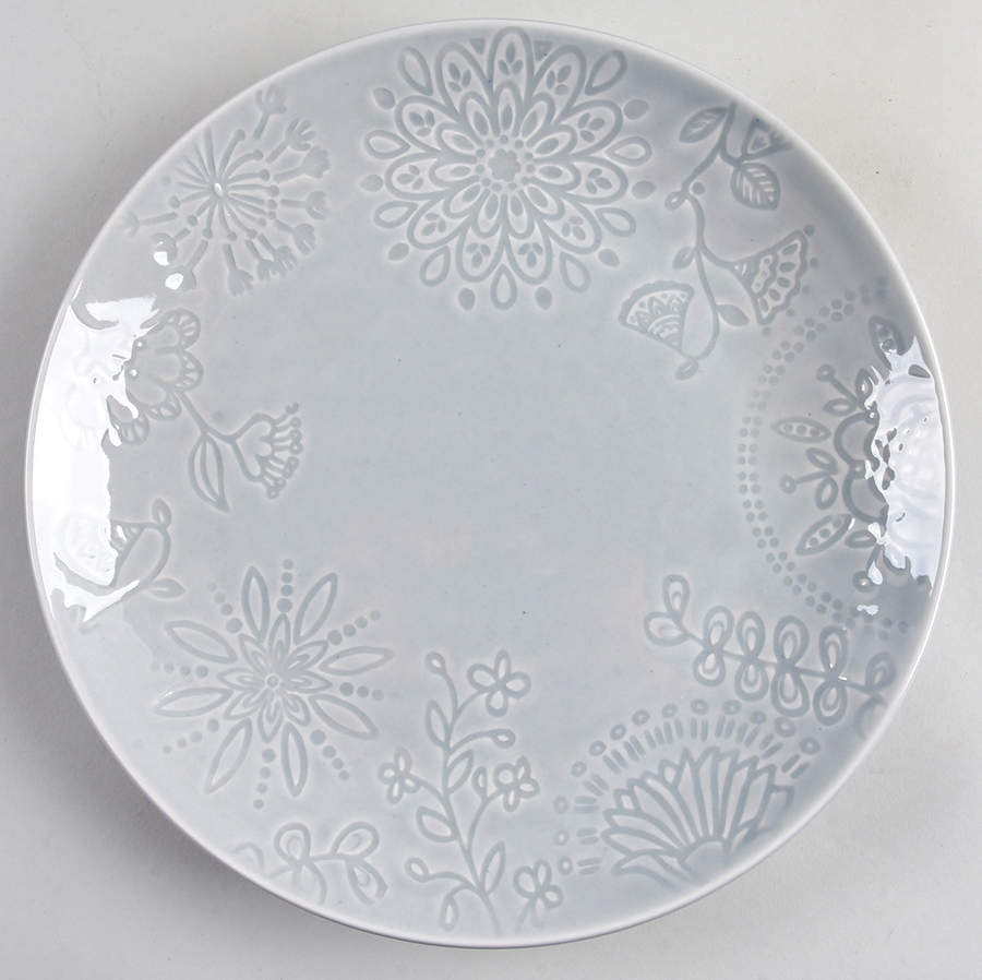 Ojai Grey Dinner Plate by Port Townsand-1