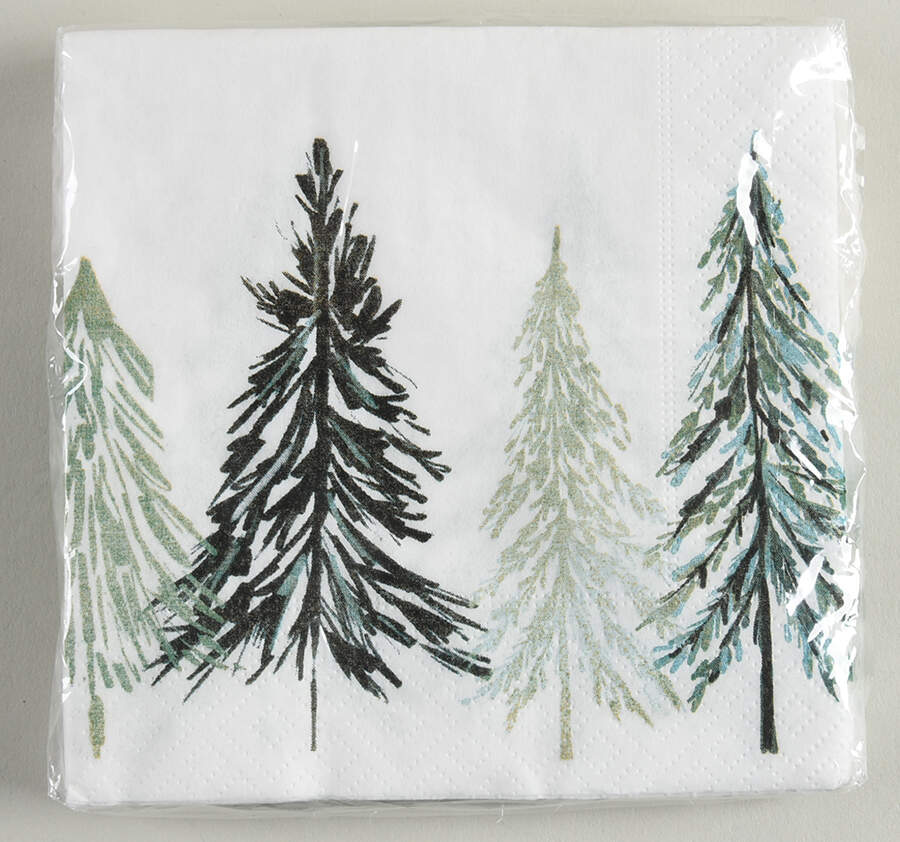All Spruced Up Package of Paper Cocktail Napkins by Pier 1-1