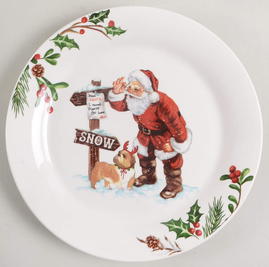 Winter Wonderland Salad Plate by Pier 1-1