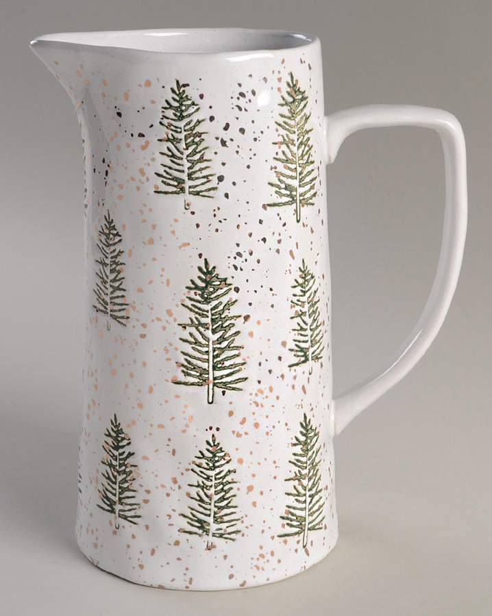 Gold Pine Tree 56 Oz Pitcher by Potter's Studio-1