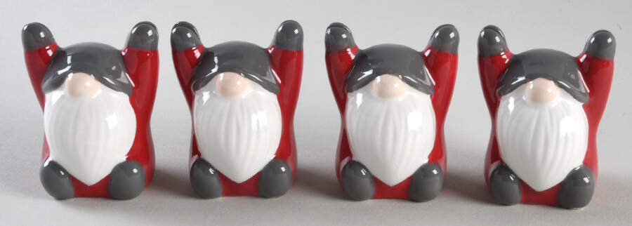 Forest Gnome Small Placard/Place Card Holder - Set of 4 by Pottery Barn China-1