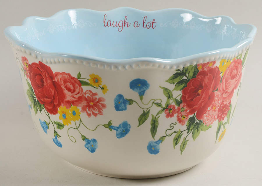 Sweet Rose 10" Mixing Bowl by Pioneer Woman-1