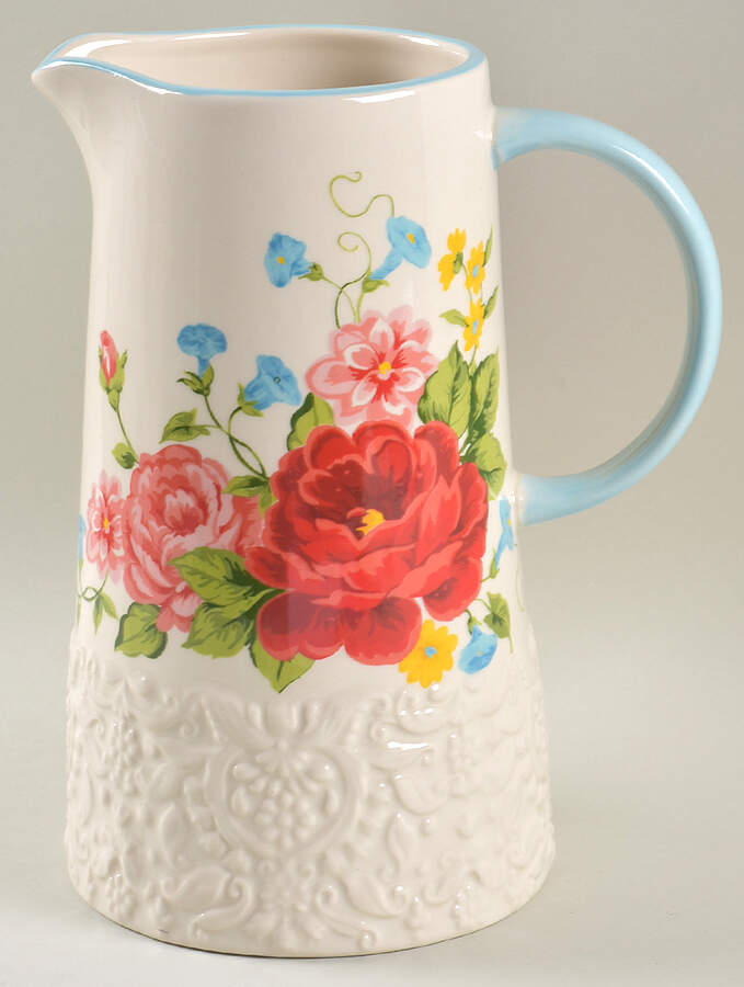 Sweet Rose 67 Oz Pitcher by Pioneer Woman-1