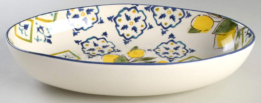 PPC16 13" Oval Serving Bowl by Papart Ceramics-1