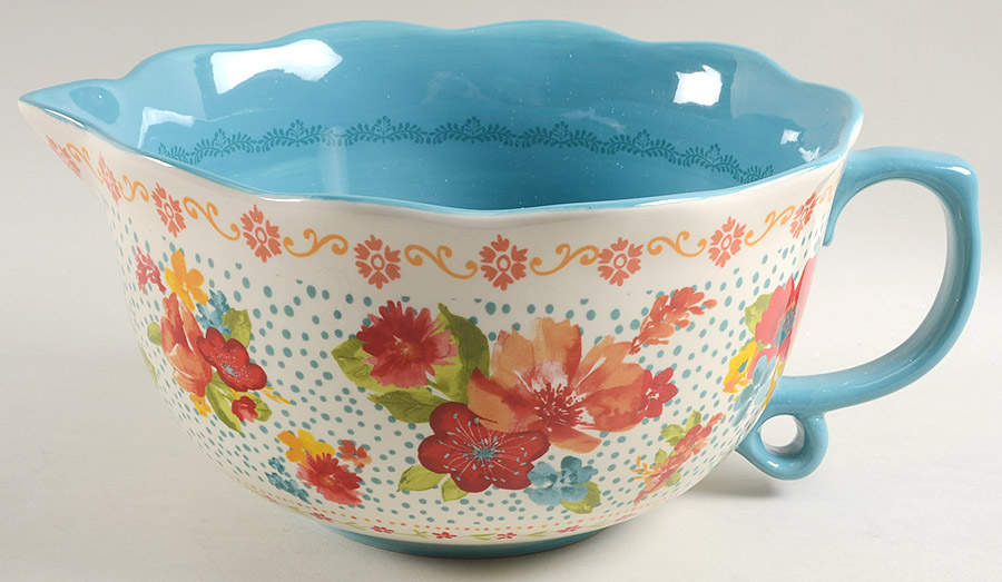 Wildflower Whimsy Batter Bowl by Pioneer Woman-1