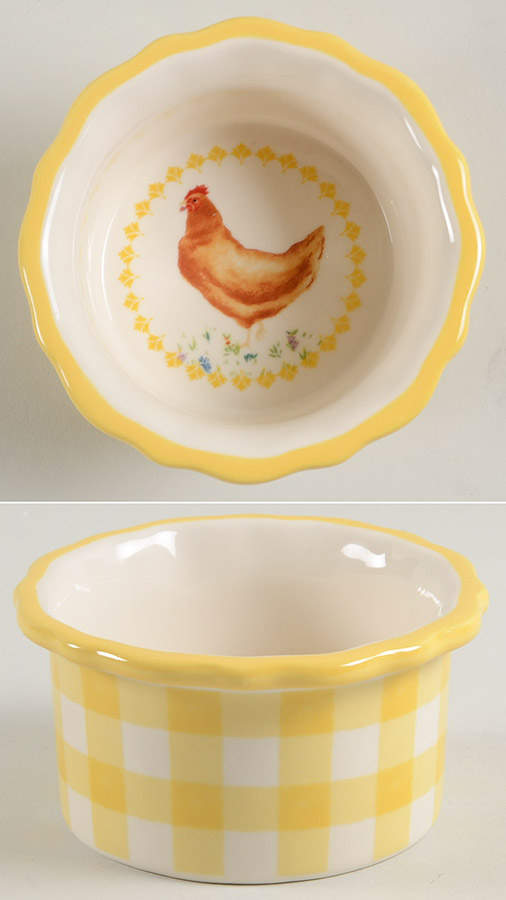 Gingham Ramekin by Pioneer Woman-1