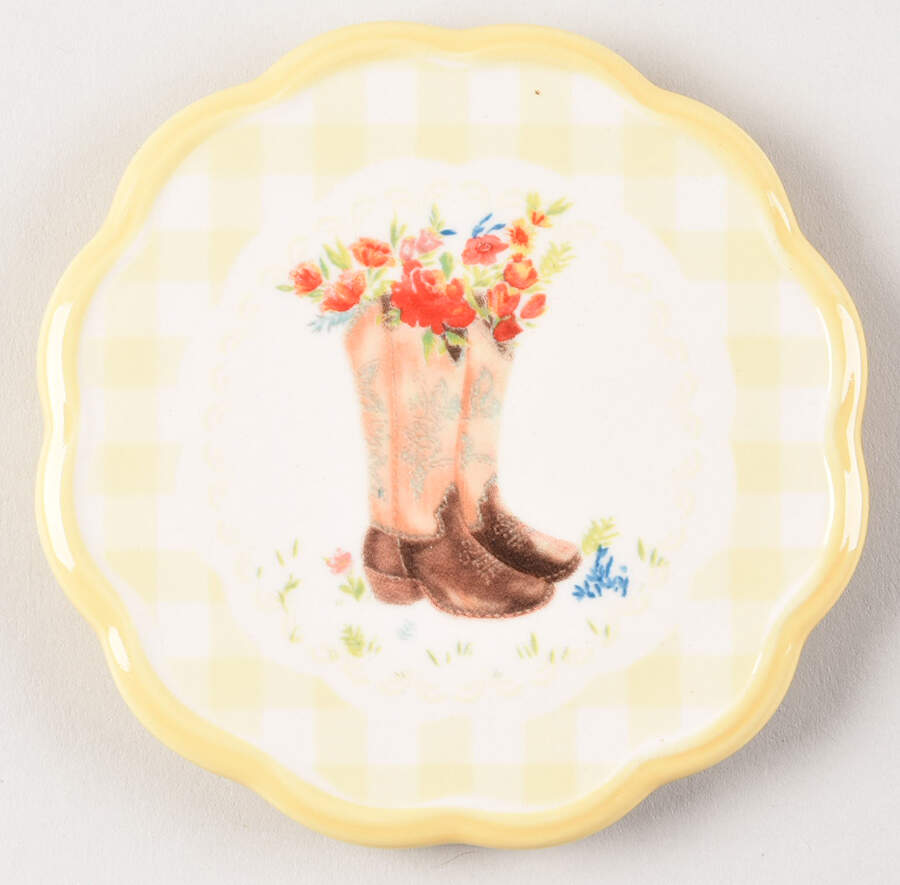 Gingham Coaster by Pioneer Woman-1