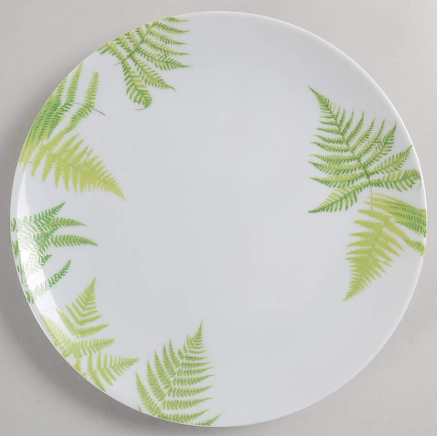 Le Jardin de Sandrine Coupe Luncheon Plate by Porcelaine de Limoges-1