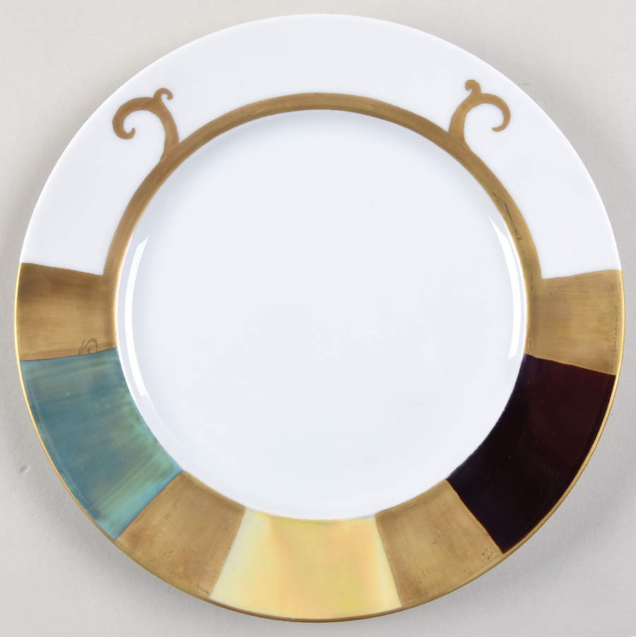 Rinceaux Salad/Dessert Plate by Poc a Poc-1