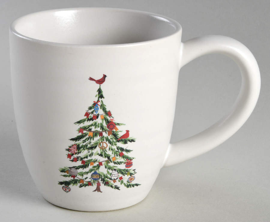 Christmas in the Country Mug by Pottery Barn China-1