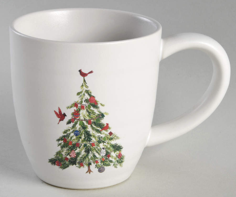 Christmas in the Country Mug by Pottery Barn China-1