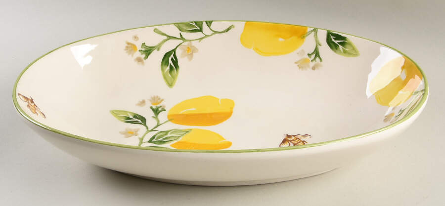 PPC32 13" Oval Serving Bowl by Papart Ceramics-1