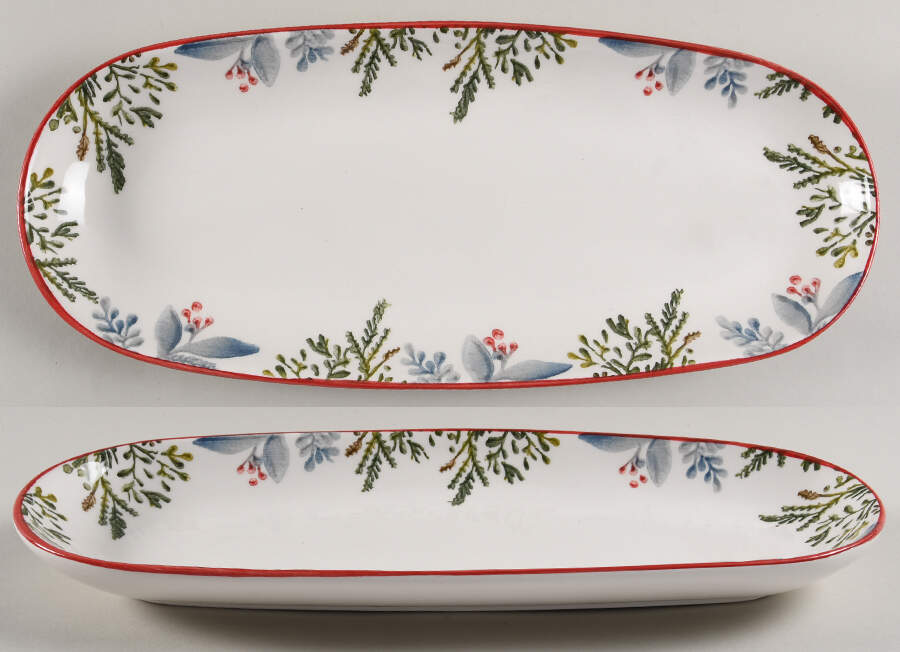 PPC38 13" Oblong Tray by Papart Ceramics-1