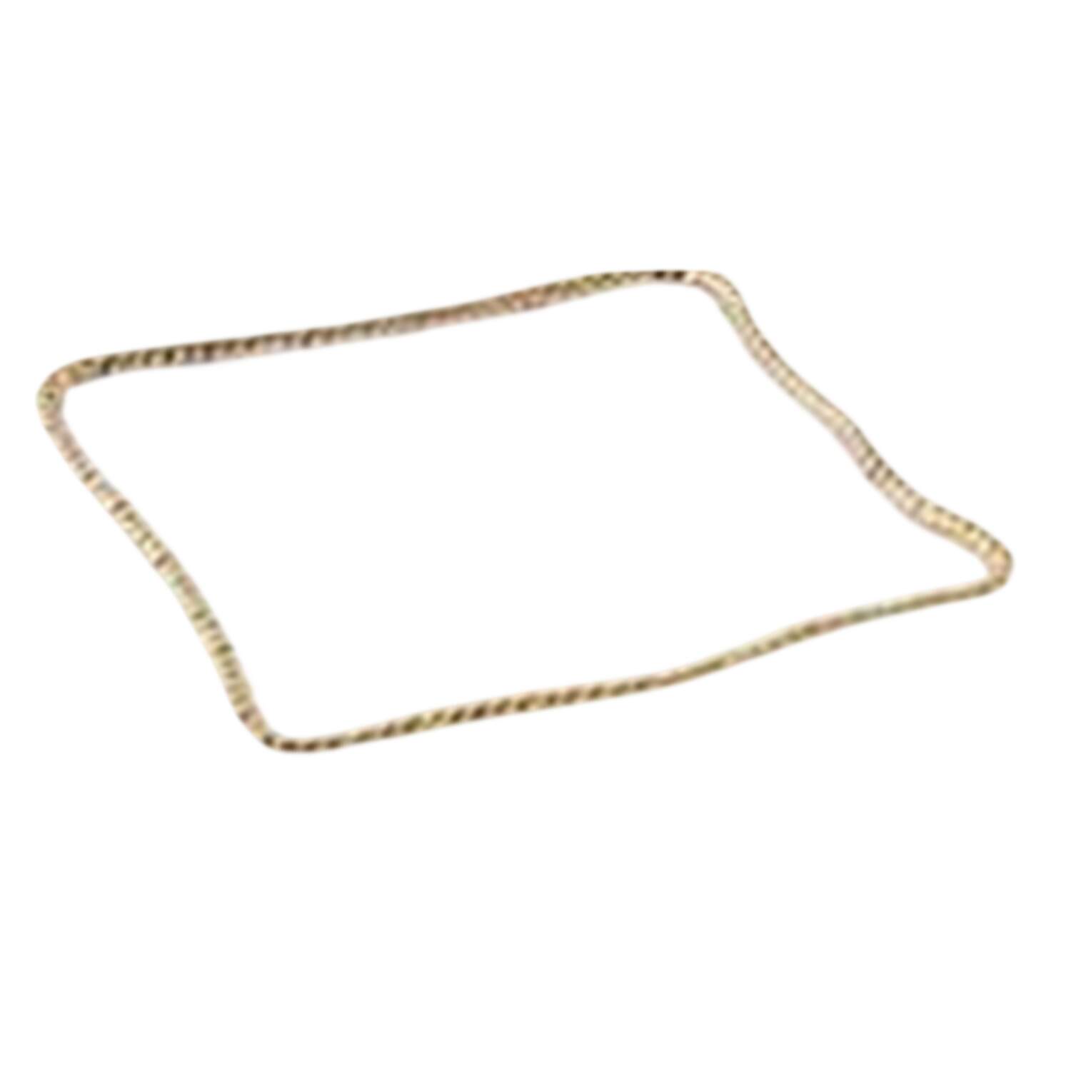 Golden Salerno 11" Square Serving Platter by Pampa Bay-1