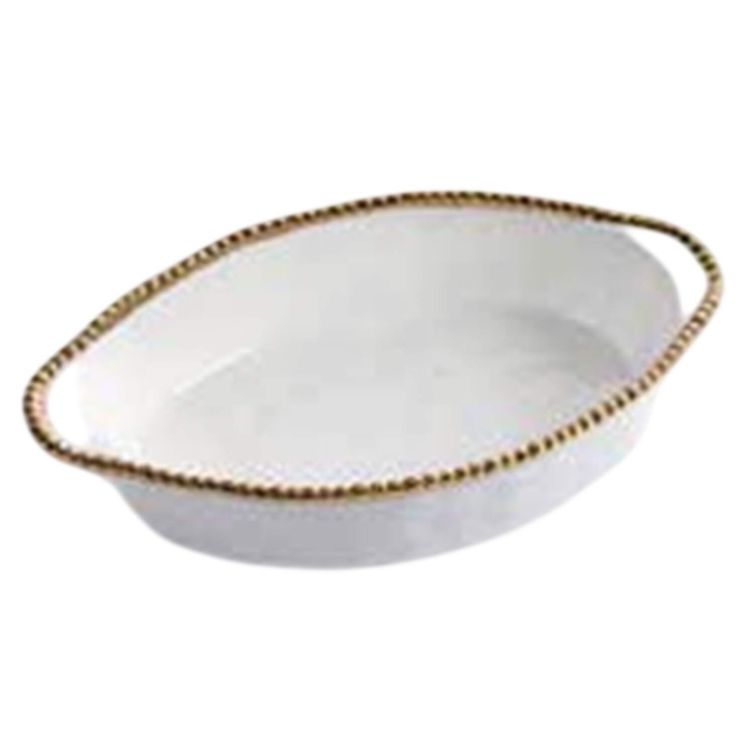 Golden Salerno 14" Oval Baker by Pampa Bay-1