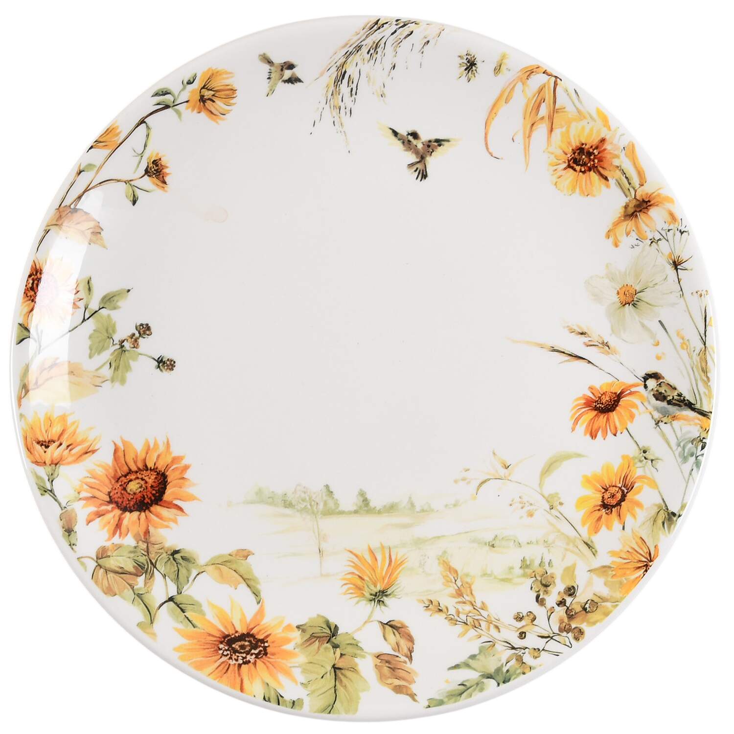 Autumn Village Dinner Plate by Potter's Studio-1