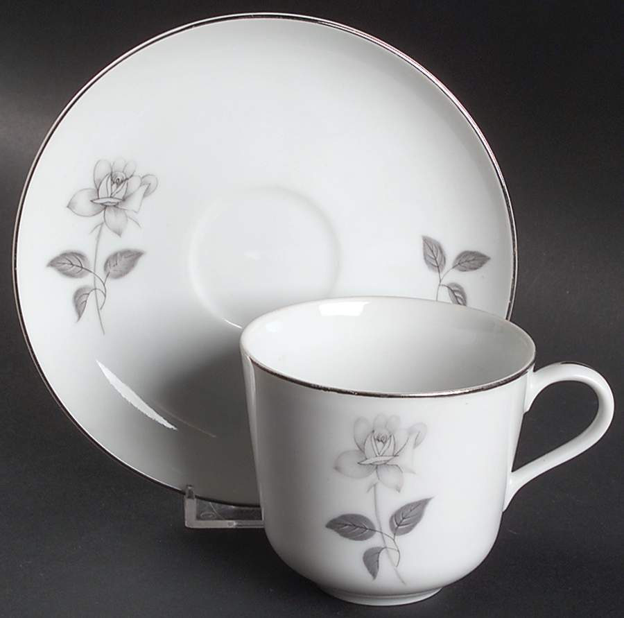Queens Royal Flat Cup & Saucer Set by Queens Royal-1