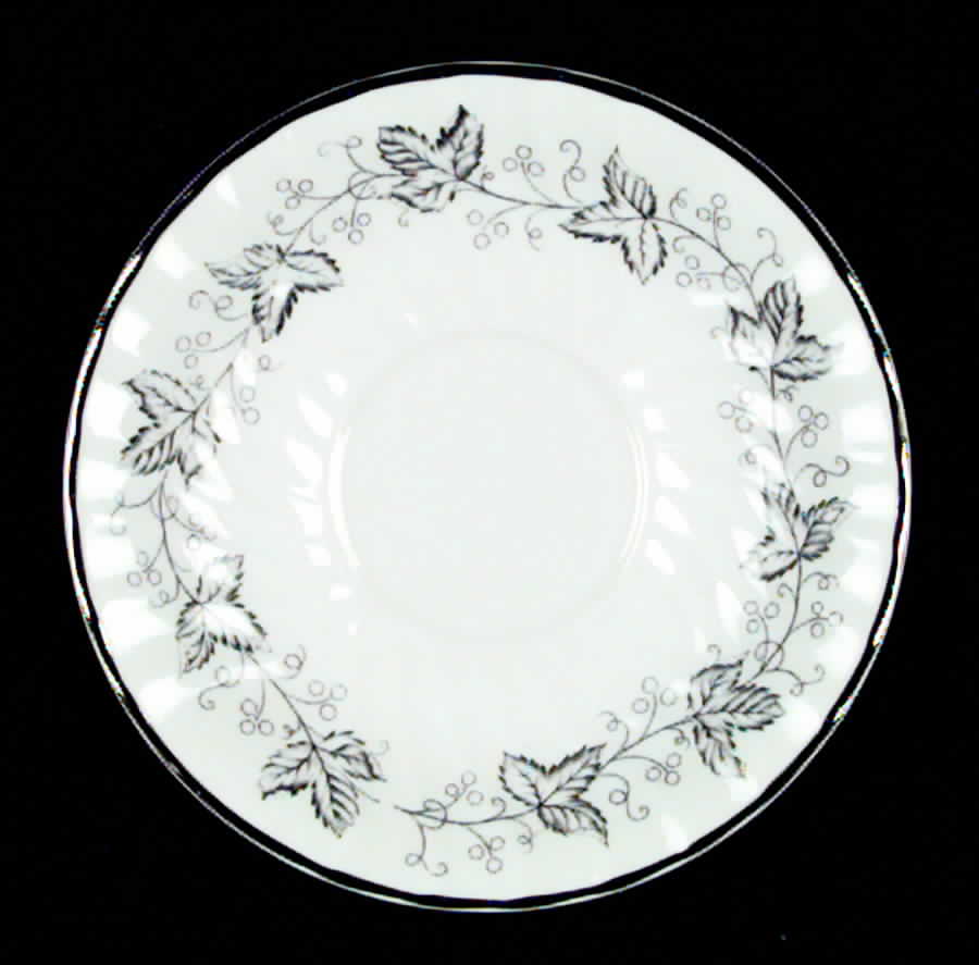 Ailsa Platinum Saucer by Queen Anne (England)-1