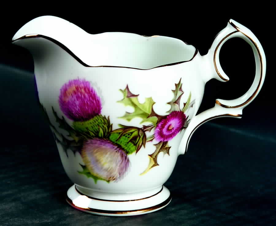 Dundee Thistle Creamer by Queen Anne (England)-1