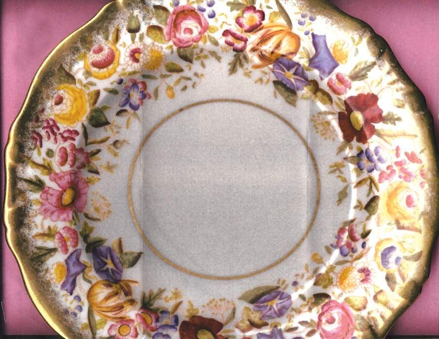 Haddon Hall Dinner Plate by Queen Anne (England)-1
