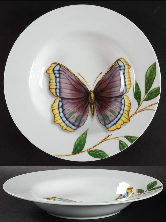 Butterfly Rim Soup Bowl by Neiman Marcus-1