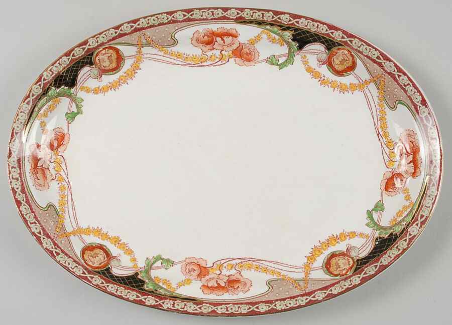 Renown 12" Oval Serving Platter by Royal Staffordshire-1