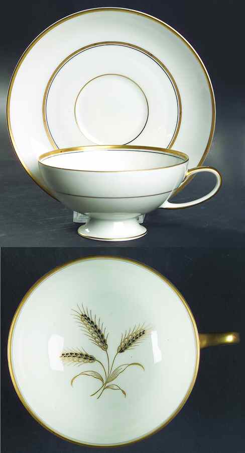 Bountiful Footed Cup & Saucer Set by Rosenthal - Continental-1