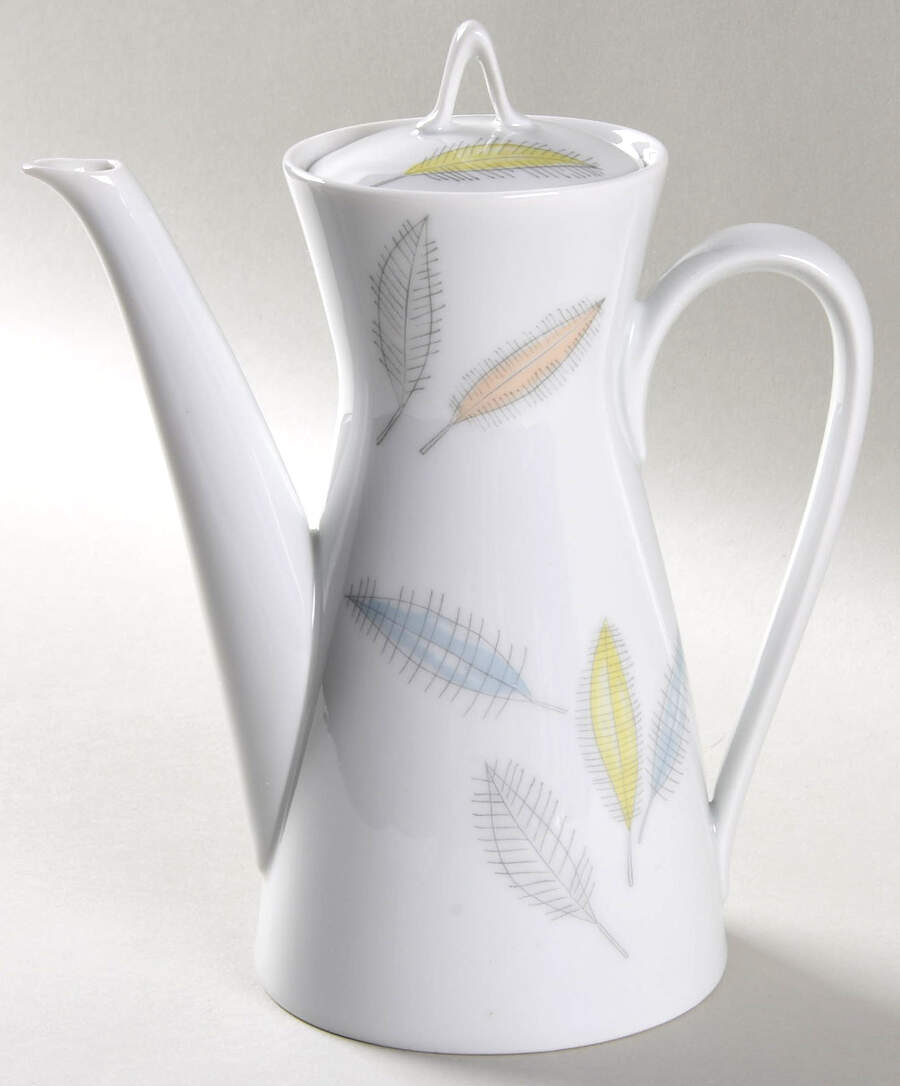Bunte Blatter Mini Coffee Pot & Lid by Rosenthal - Continental-1
