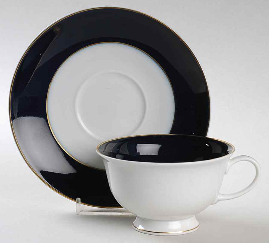 Claudine Footed Cup & Saucer Set by Rosenthal - Continental-1