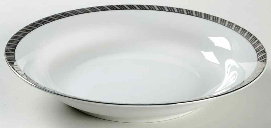 Gloriette Platin Coupe Soup Bowl by Rosenthal - Continental-1