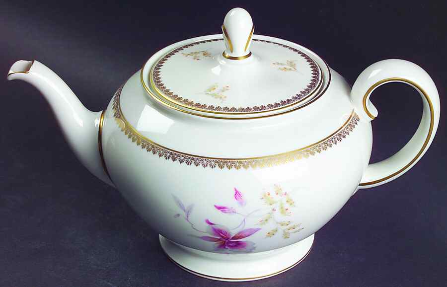 Orchid (Aida) Teapot & Lid by Rosenthal - Continental-1