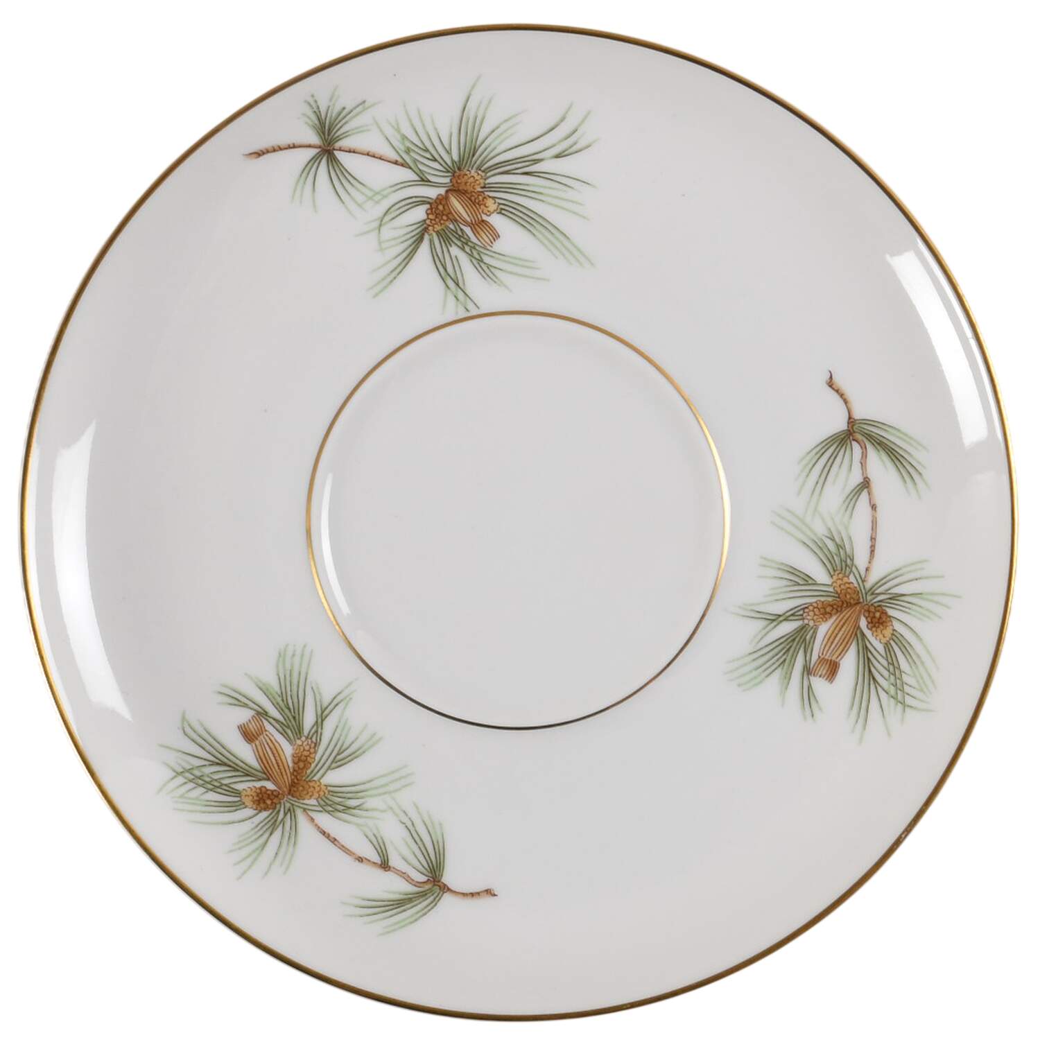 Pine Needles Saucer for Cream Soup Bowl by Rosenthal - Continental-1