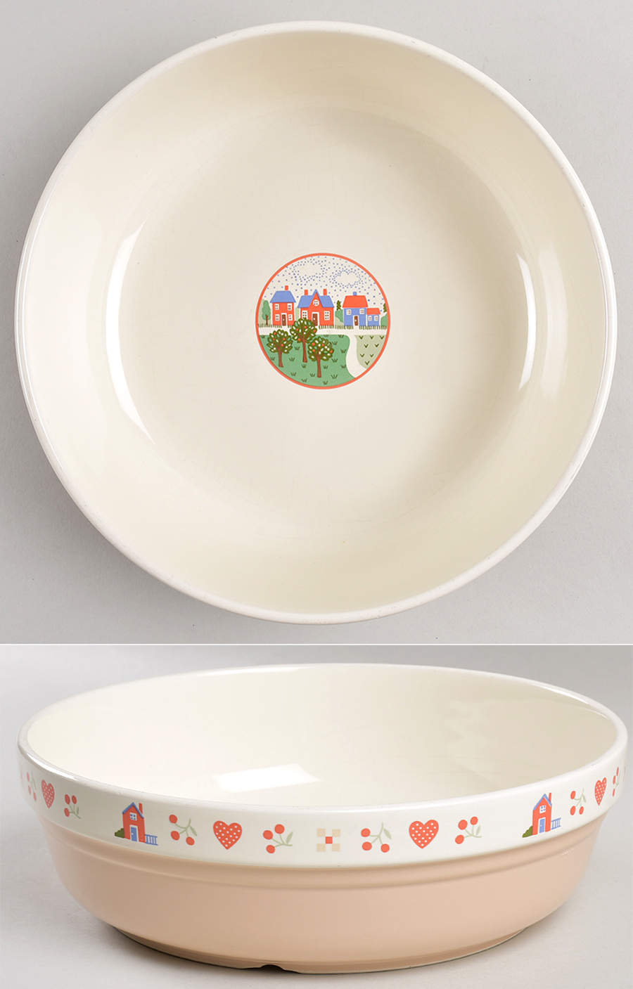 Heart and Home 9" Round Vegetable Bowl by Raintree-1