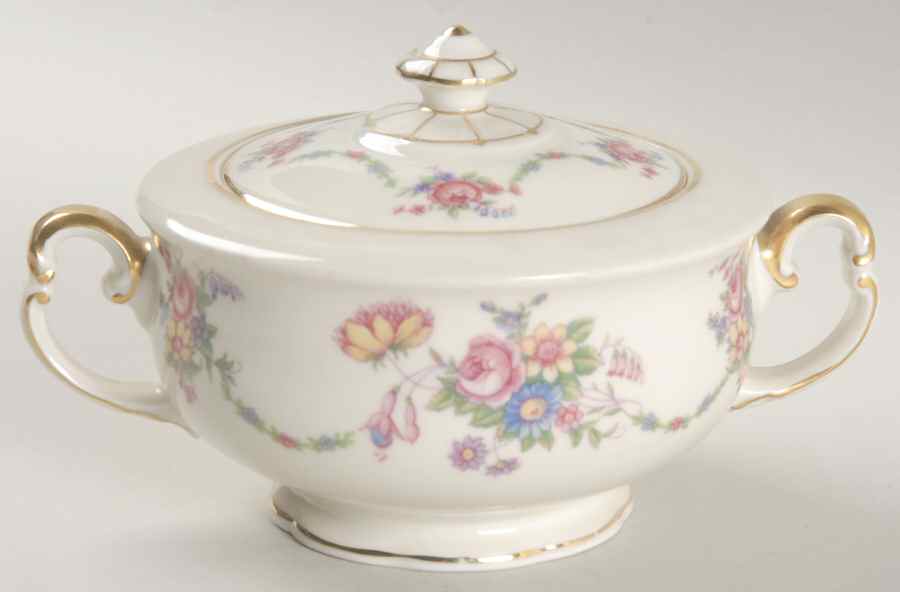 The Kingsford Sugar Bowl & Lid by Royal Bohemian-1