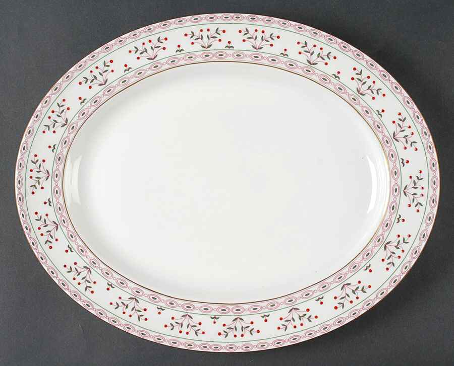 Brittany 14" Oval Serving Platter by Royal Crown Derby-1