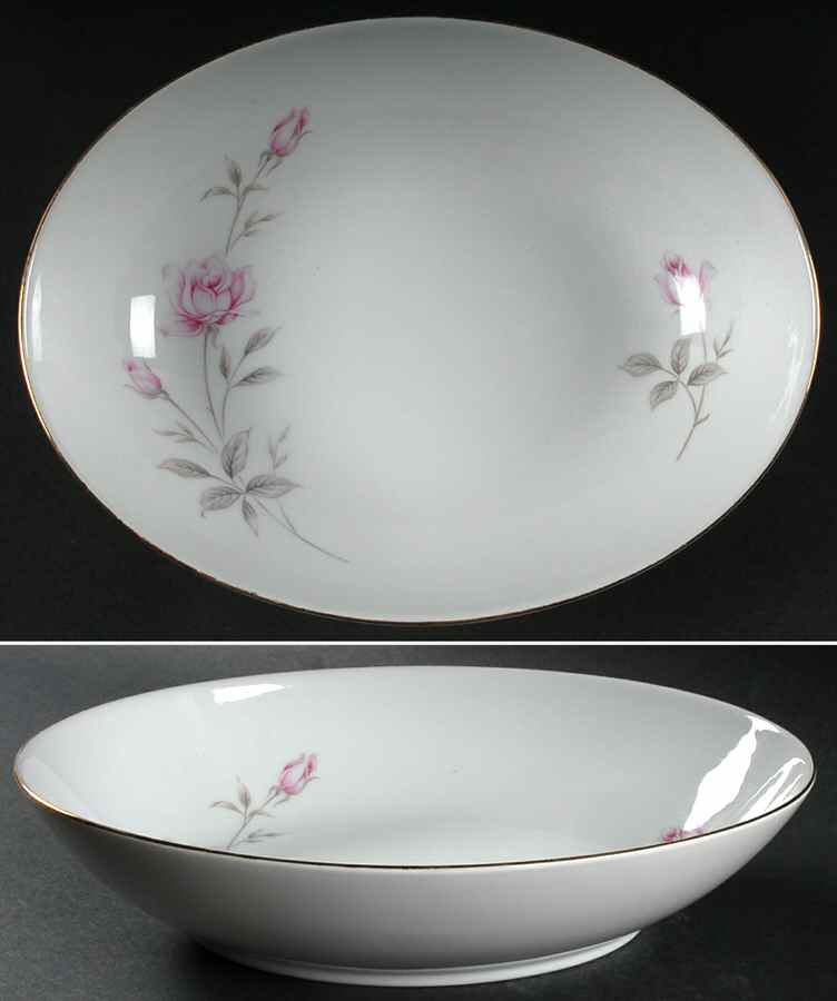 Regina Rose 10" Oval Vegetable Bowl by Royal Cameo-1