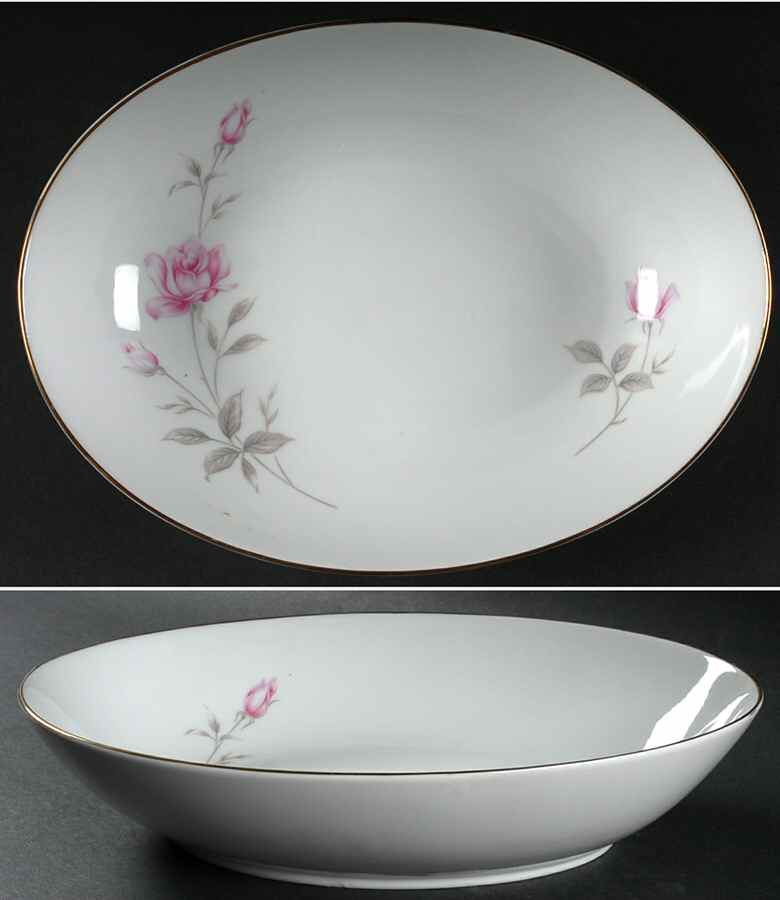 Regina Rose 10" Oval Vegetable Bowl by Royal Cameo-1
