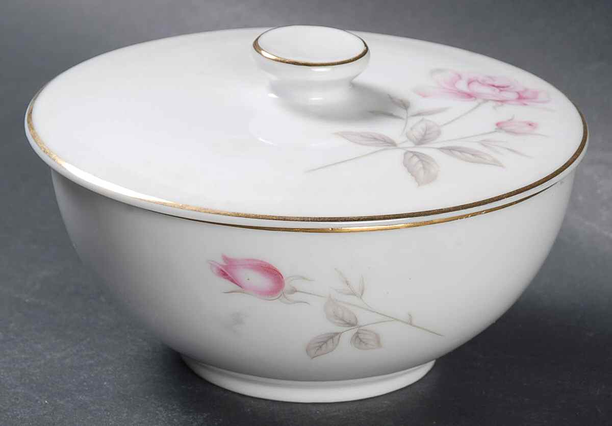 Regina Rose Sugar Bowl & Lid by Royal Cameo-1