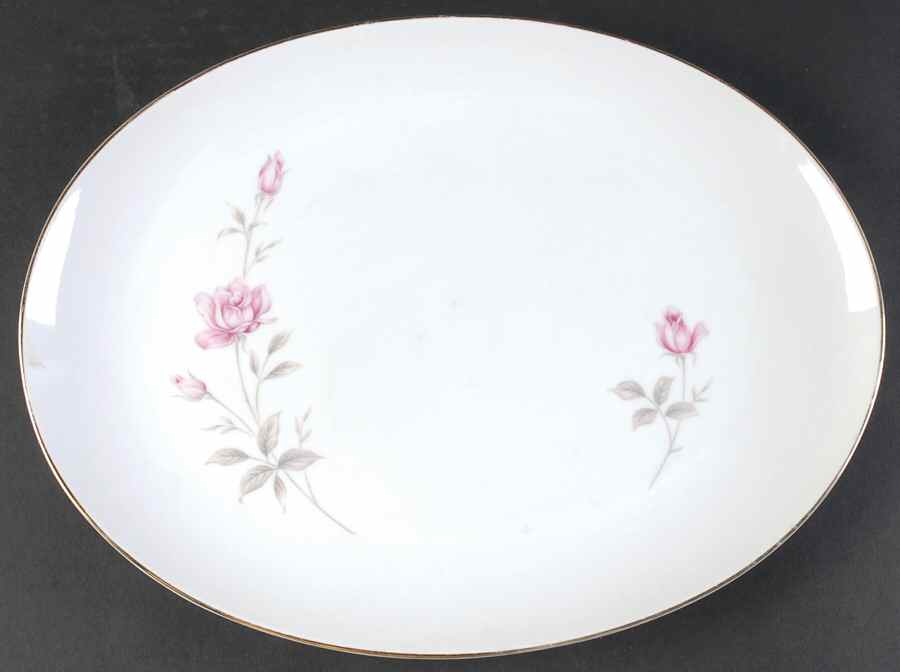 Regina Rose 14" Oval Serving Platter by Royal Cameo-1