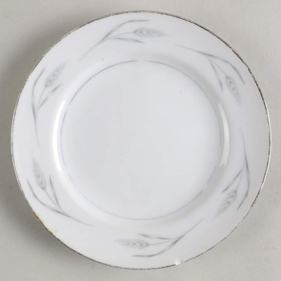 Silver Wheat Bread & Butter Plate by Royal Cameo-1
