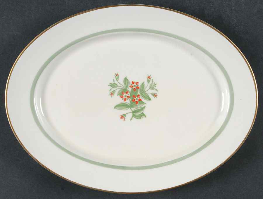 Fensmark 11" Oval Serving Platter by Royal Copenhagen-1