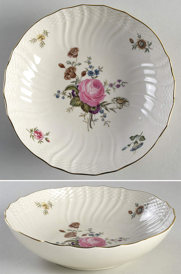 Frijsenborg 8" Round Vegetable Bowl by Royal Copenhagen-1