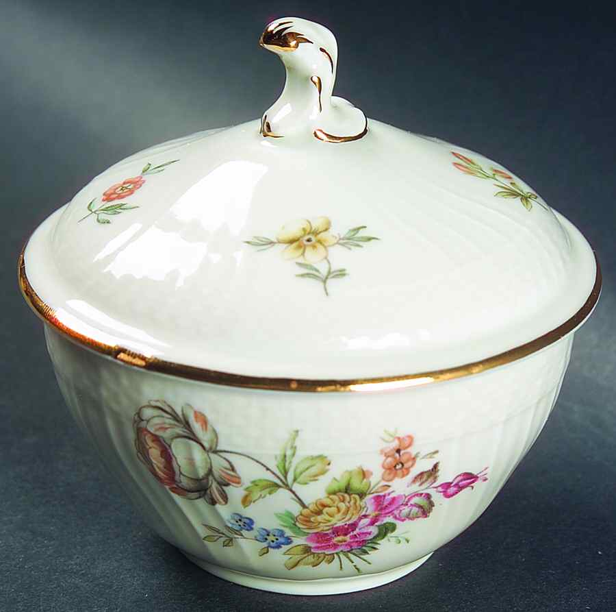 Frijsenborg Mini Sugar Bowl & Lid by Royal Copenhagen-1