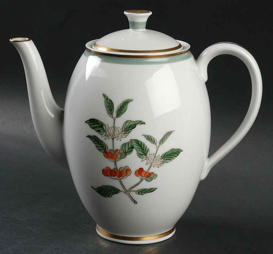 Java Coffee Pot & Lid by Royal Copenhagen-1